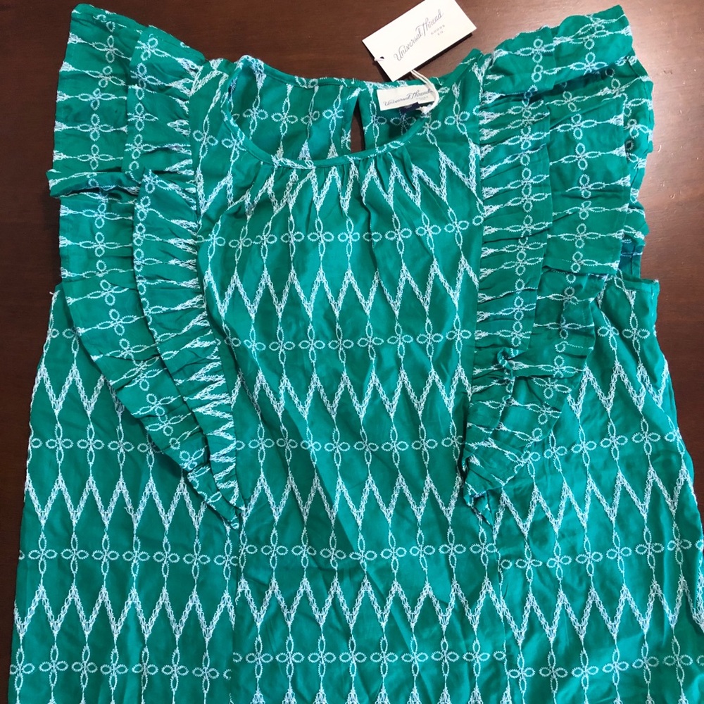 Universal Thread Ruffled Embroidered Blouse L - Picture 4 of 8